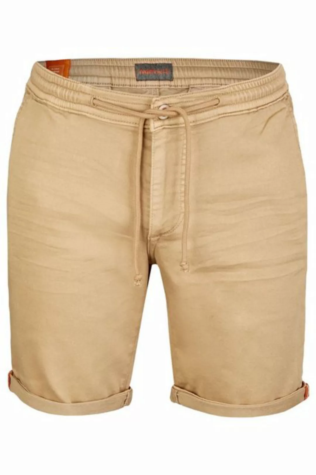 Hattric Bermudas Hattric Herren Chino Bermuda Jogg-Denim Beige günstig online kaufen