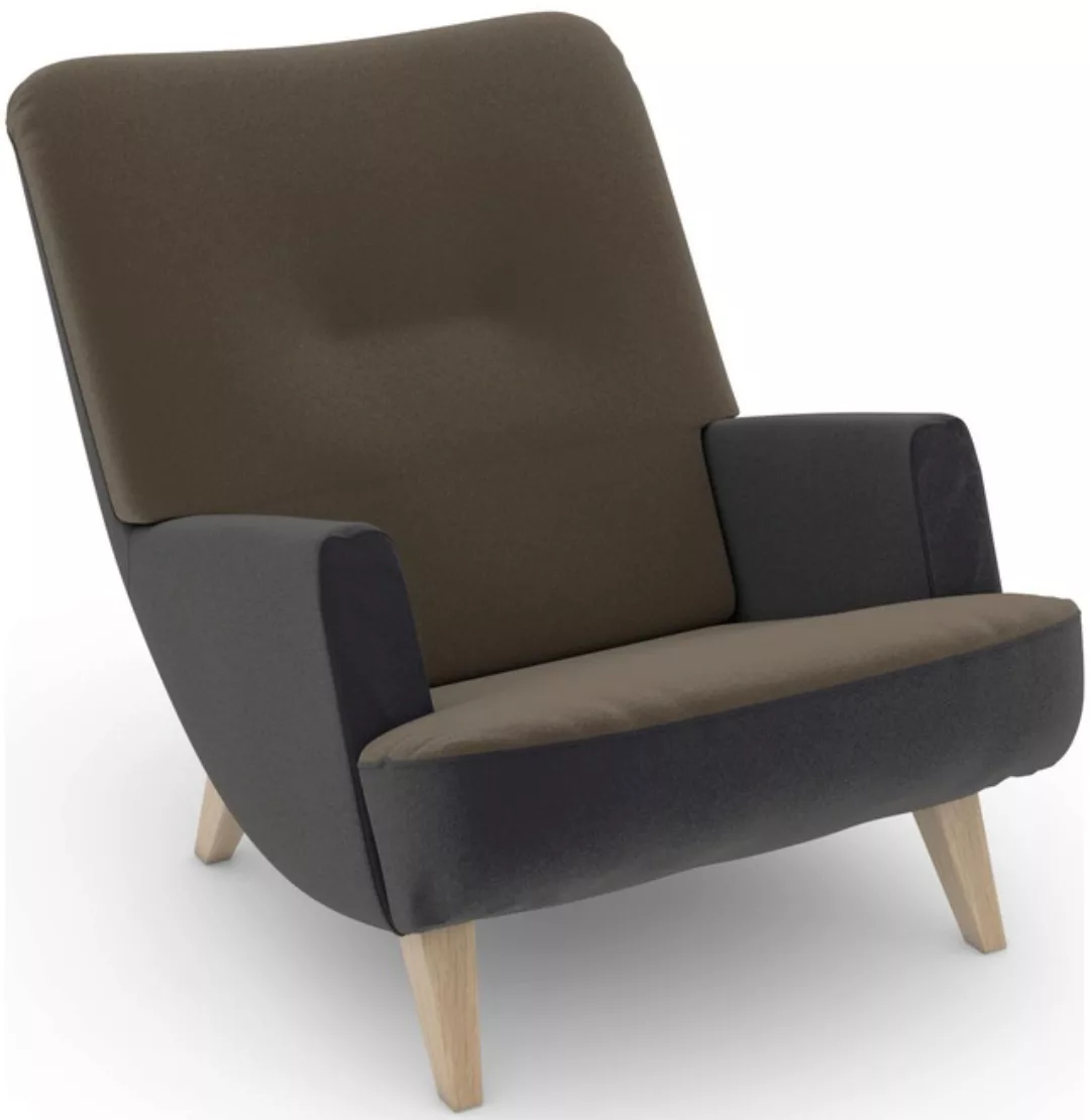 Max Winzer® Loungesessel »build-a-chair Borano außergewöhnlicher Sessel, to günstig online kaufen