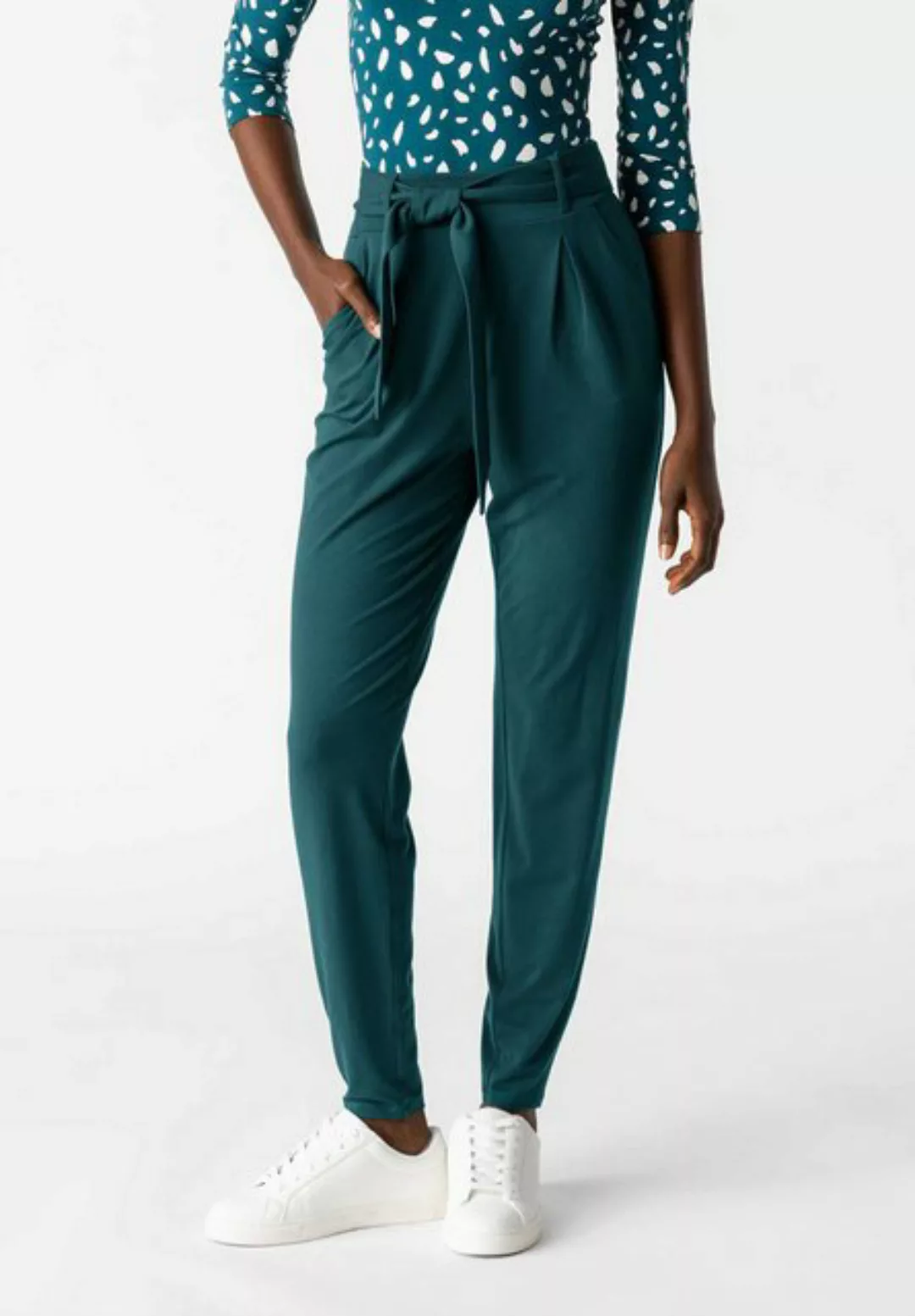 Les Lunes Haremshose JADE Pants Jersey abnehmbarer Gürtel, seitliche Eingri günstig online kaufen