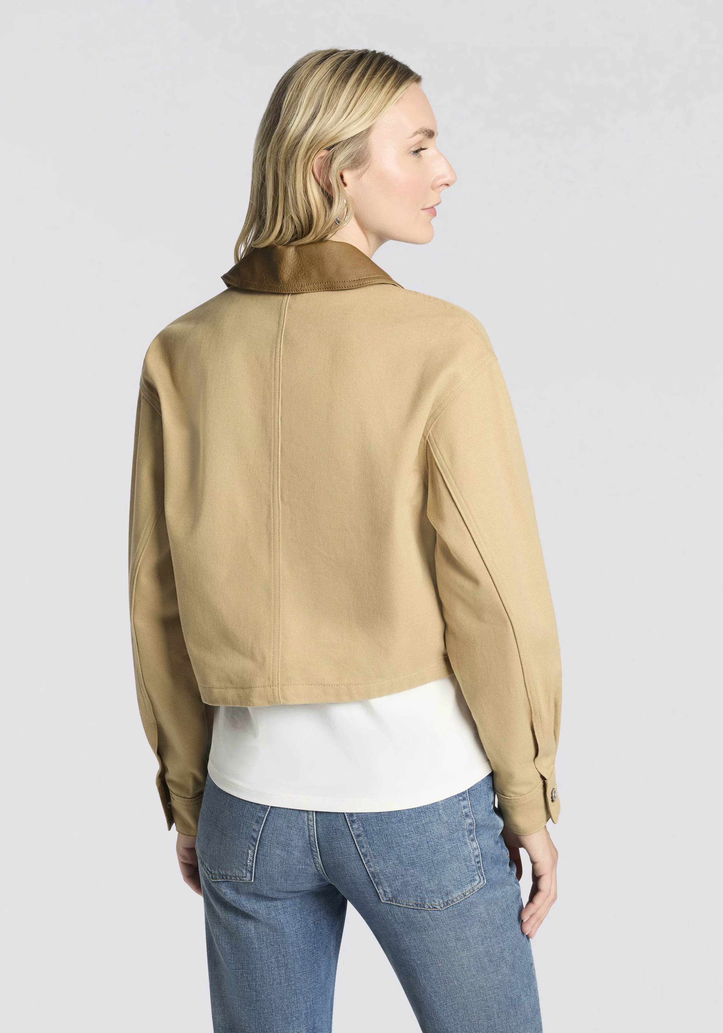 HUGO Blue Kurzjacke "Andeso", im Boxy Fit, cropped günstig online kaufen