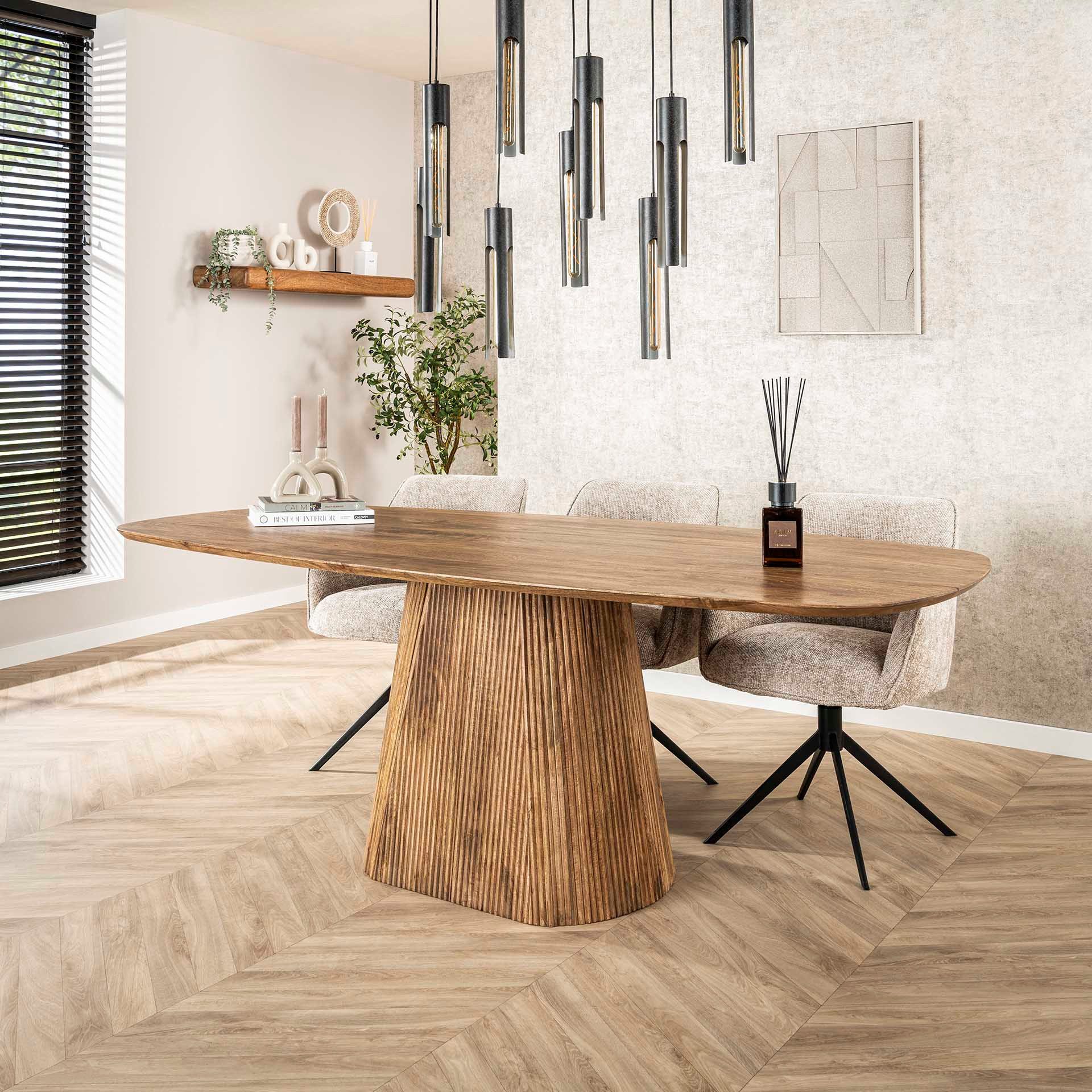 Maison ESTO Esstisch Esszimmertisch „Nordic Linea“ günstig online kaufen