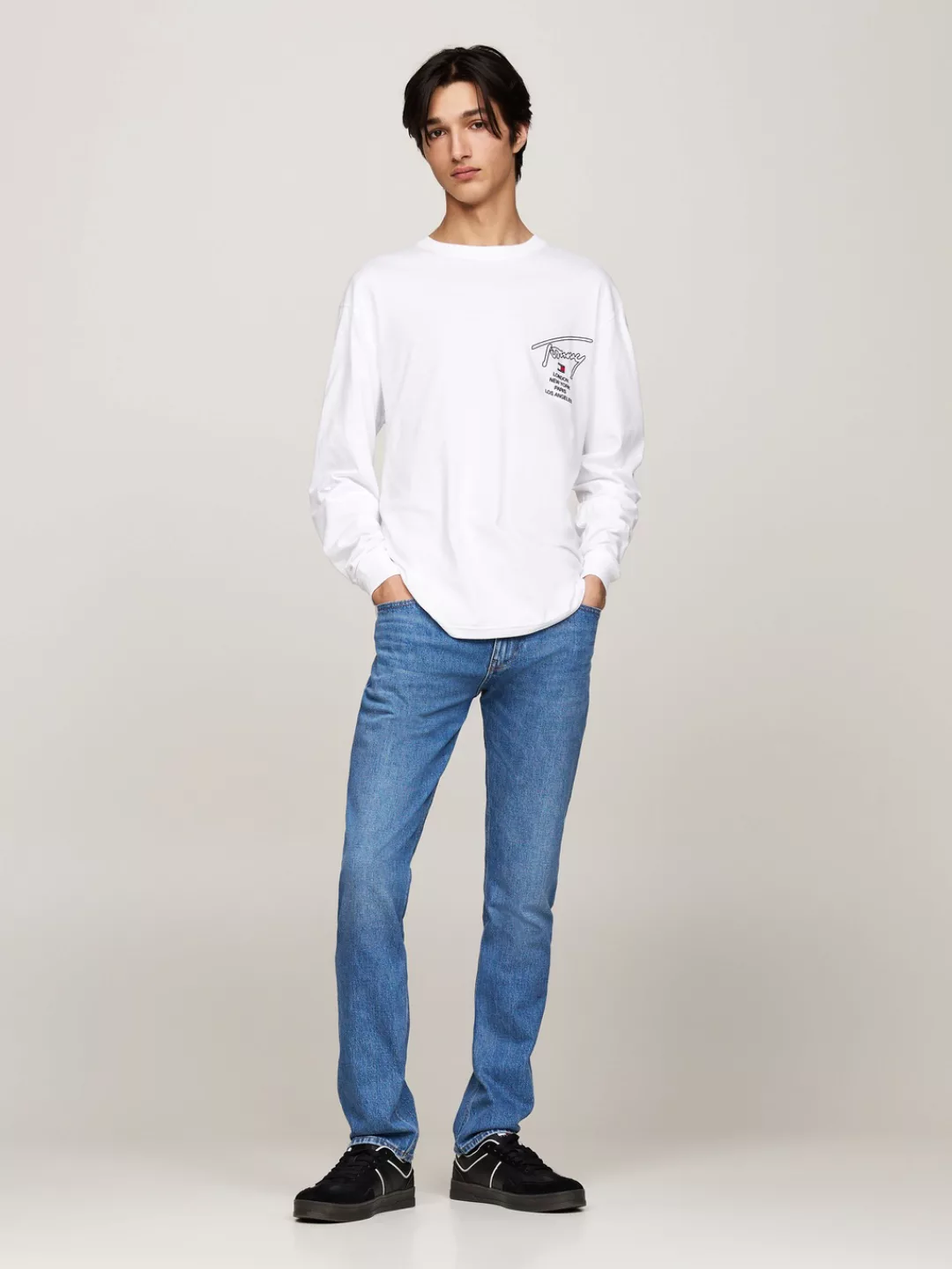 Tommy Jeans Longsleeve TJM REG SIG TWIST LS TEE günstig online kaufen