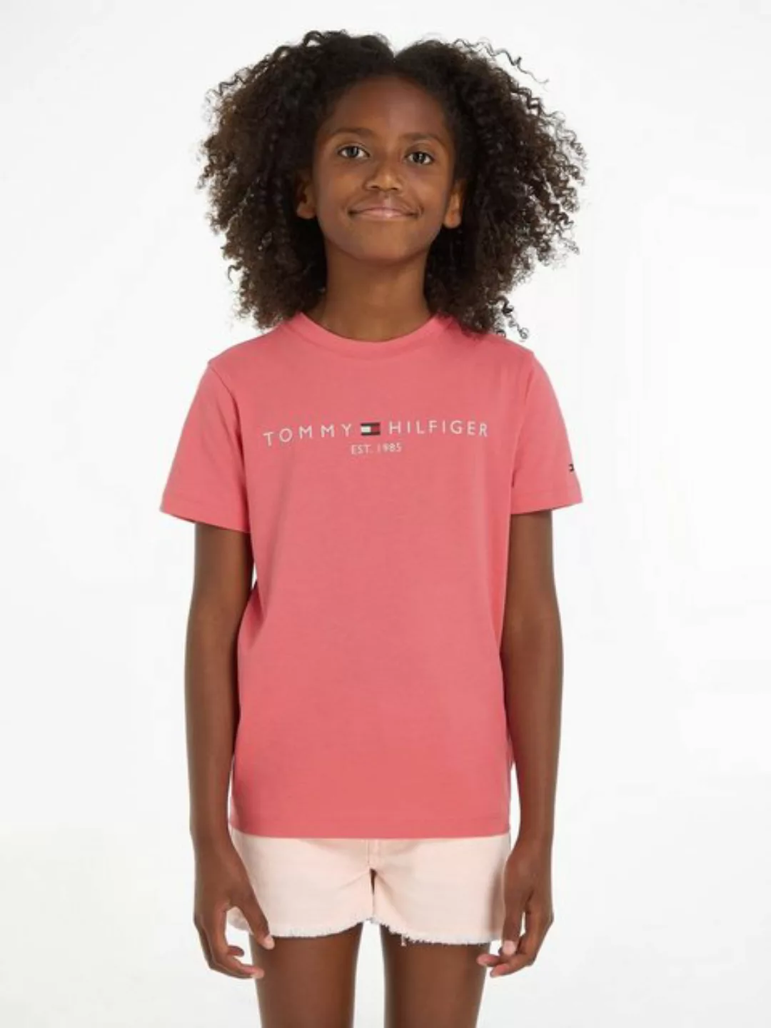 Tommy Hilfiger T-Shirt U ESSENTIAL TEE S/S mit Logodruck günstig online kaufen