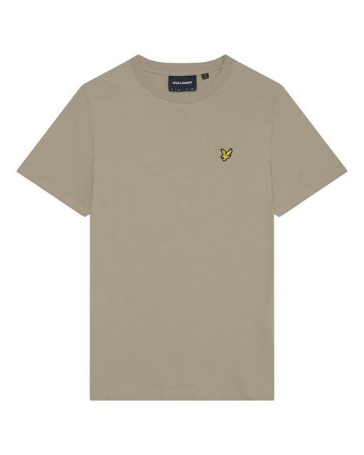 Lyle & Scott T-Shirt Aus 100% Baumwolle Gerader Schnitt günstig online kaufen