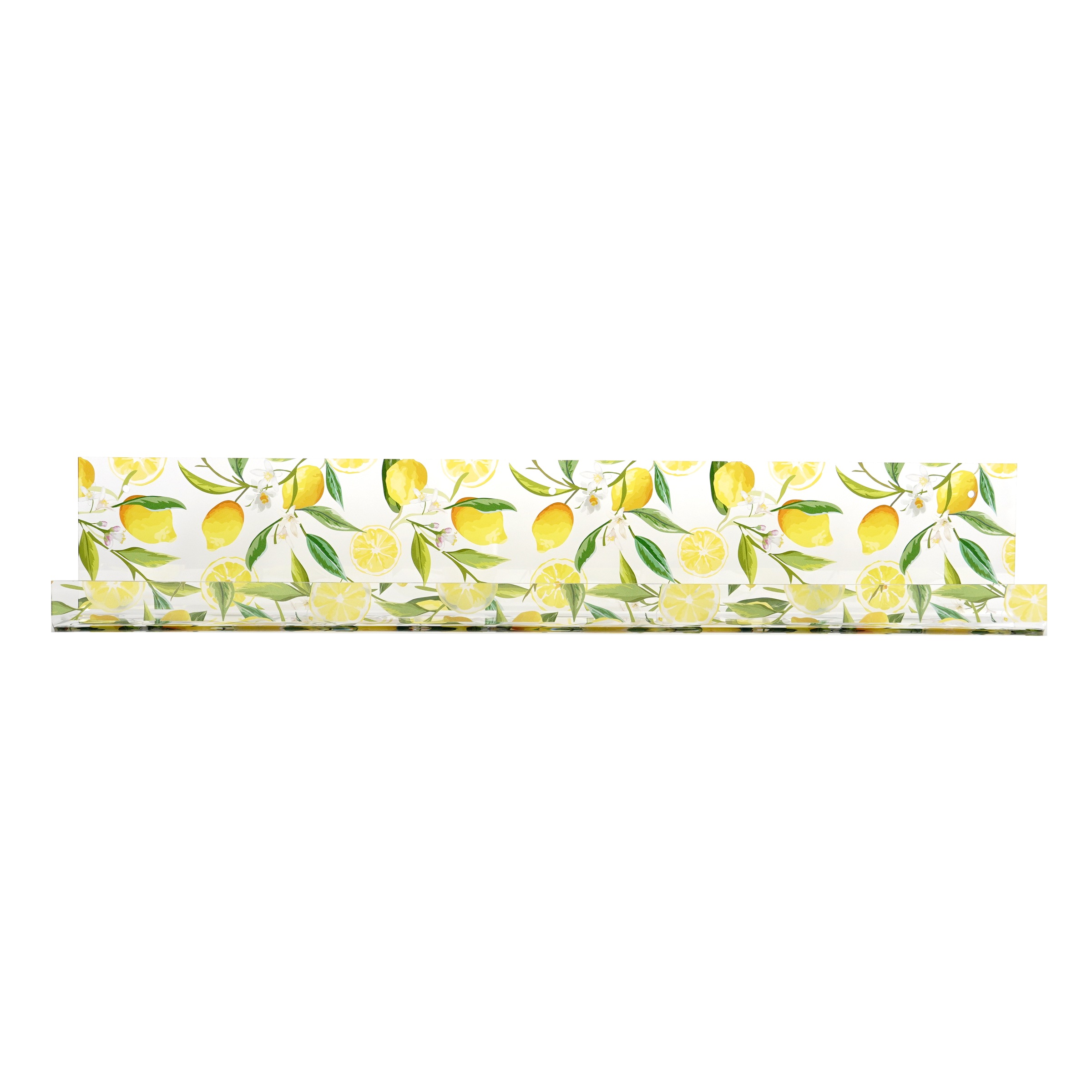 my home Gewürzboard "Zitronen - Gewürzhalter aus Acrylglas - Küchenorganize günstig online kaufen