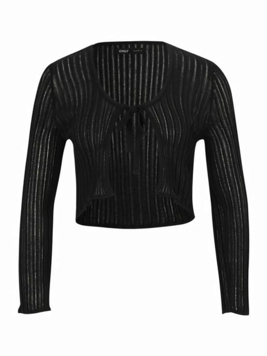 ONLY Petite Strickjacke EFFA (1-tlg) Lochmuster günstig online kaufen