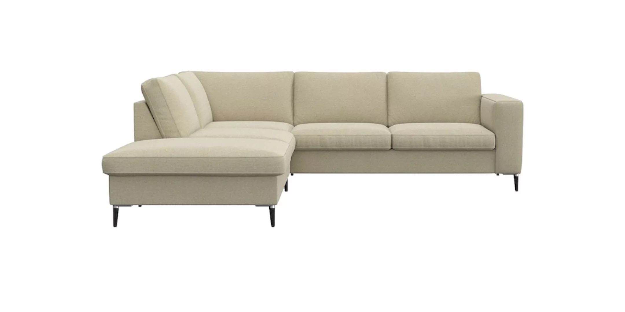 FLEXLUX Ecksofa "Fiore, bequem und komfortabel, zeitlos, L-Form", breite Ar günstig online kaufen