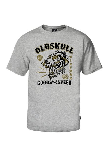 Oldskull T-Shirt Retro Teeger Vintage Logo Graphic günstig online kaufen