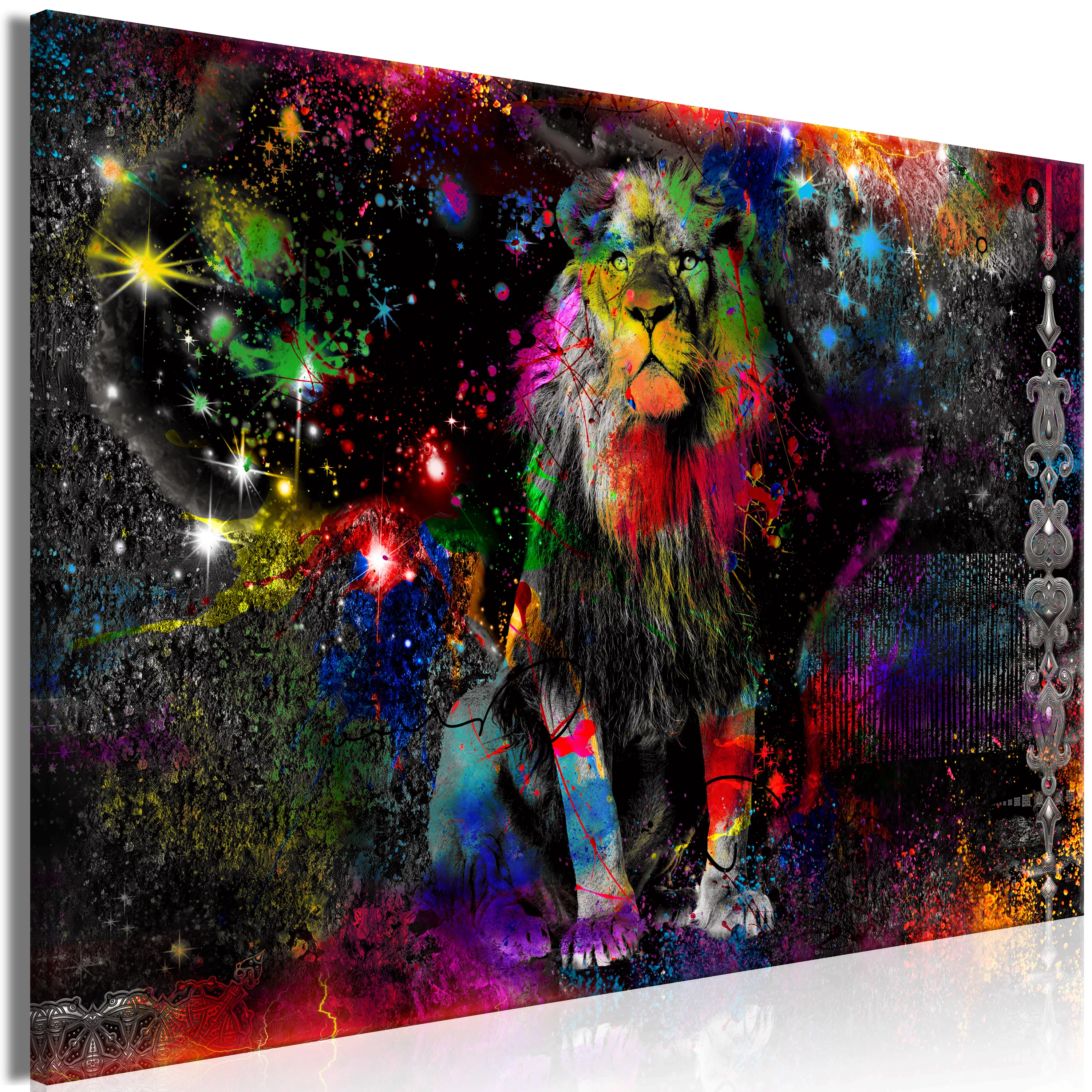 Wandbild - Colourful Africa (1 Part) Wide günstig online kaufen