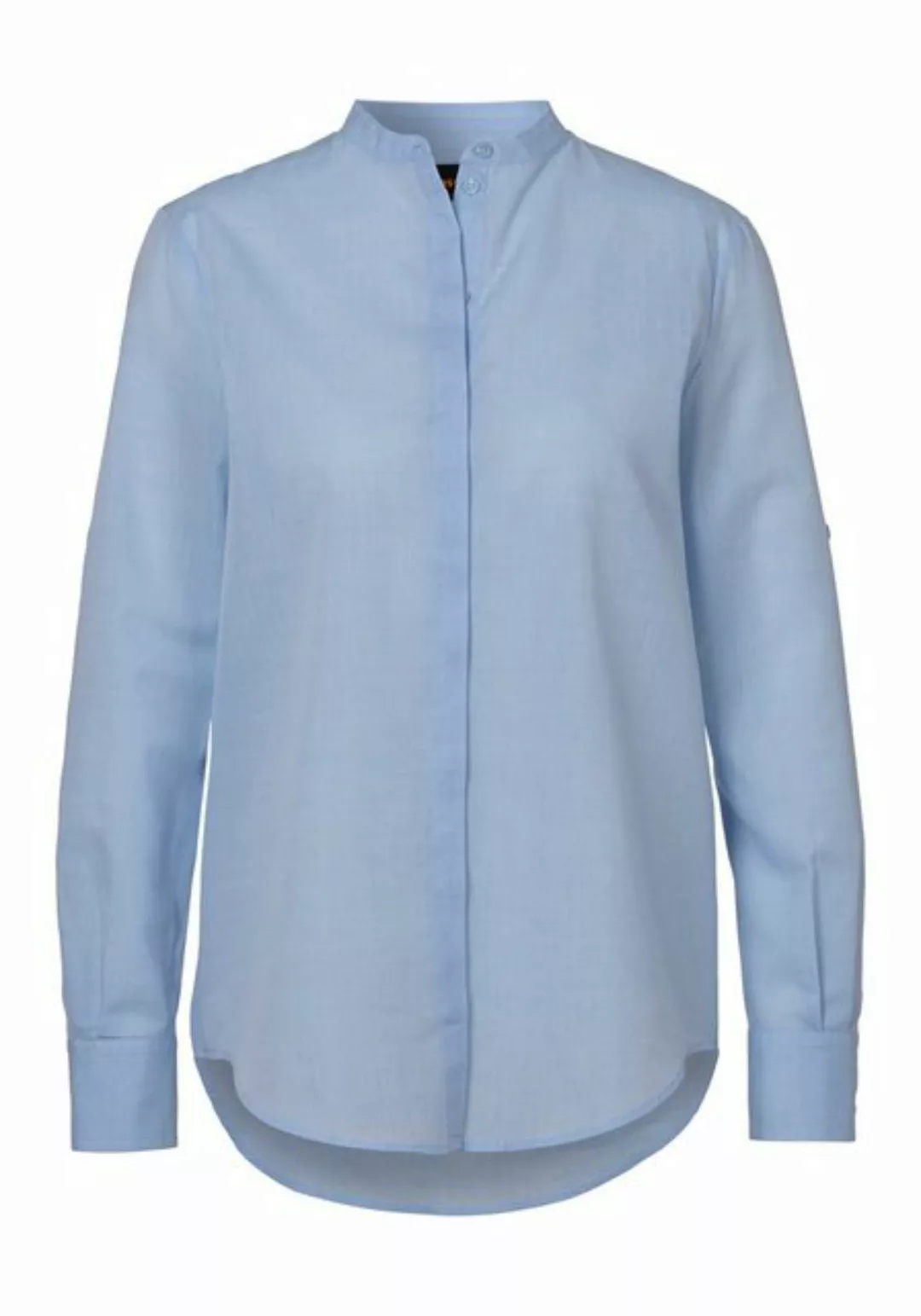 BOSS ORANGE Klassische Bluse C_Befelize_21 Premium Damenmode mit verstellba günstig online kaufen