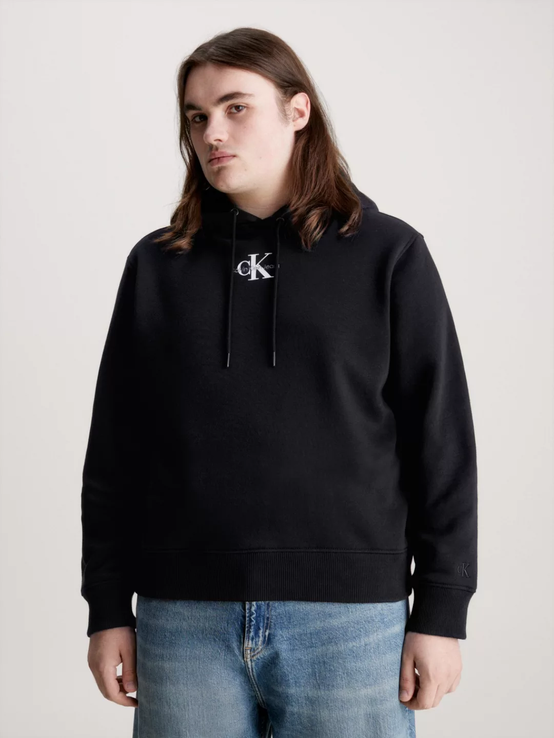 Calvin Klein Jeans Kapuzensweatshirt "MONOLOGO HOODIE", mit Logoschriftzug günstig online kaufen