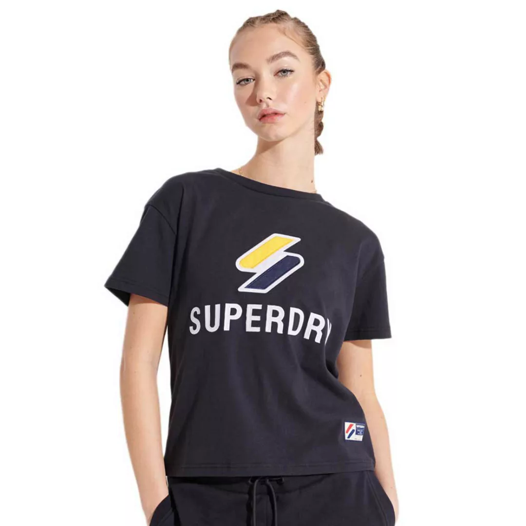 Superdry Sportstyle Classic Kurzarm T-shirt XL Deep Navy günstig online kaufen