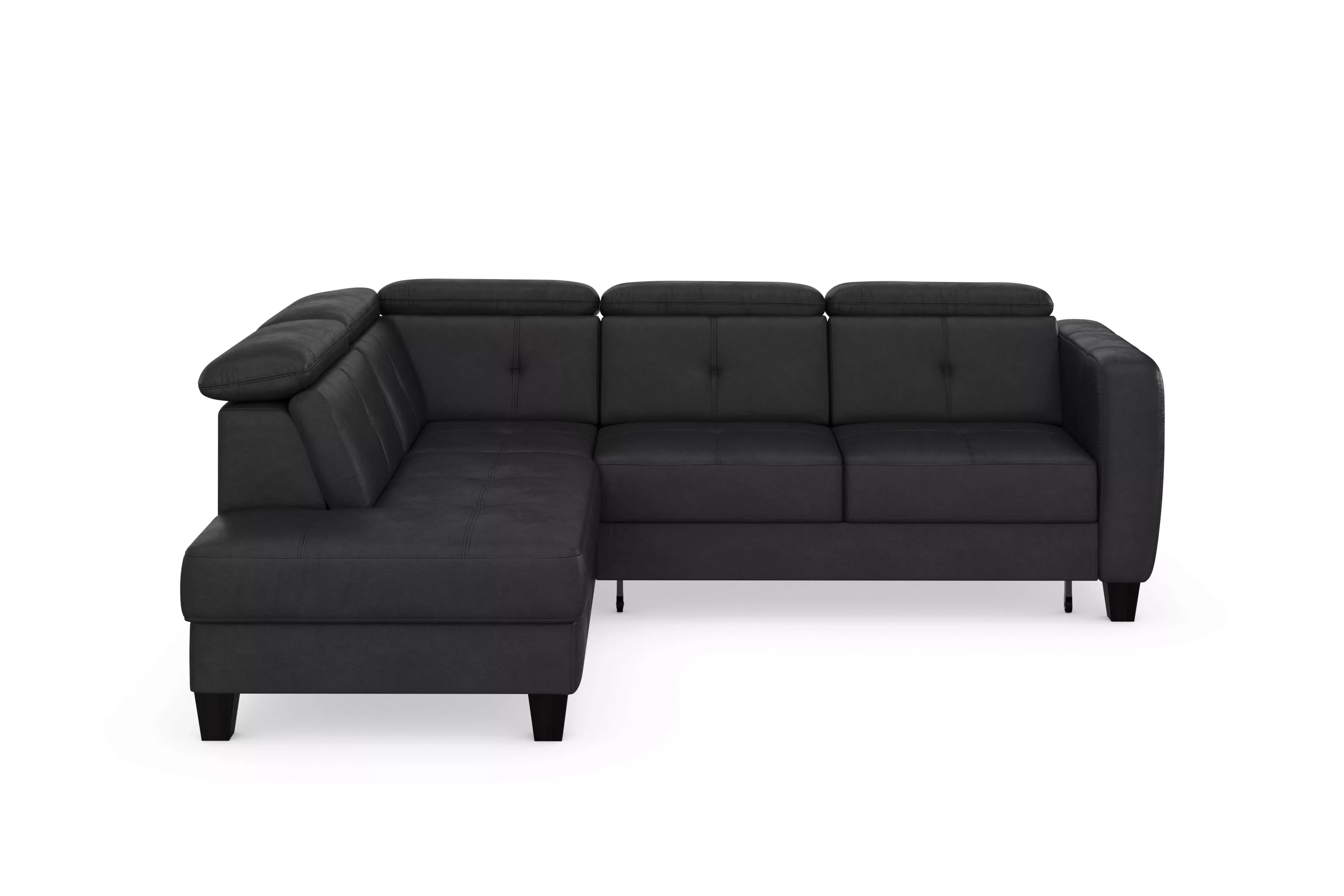 sit&more Ecksofa Belluci L-Form, inklusive Federkern, wahlweise mit Bettfun günstig online kaufen