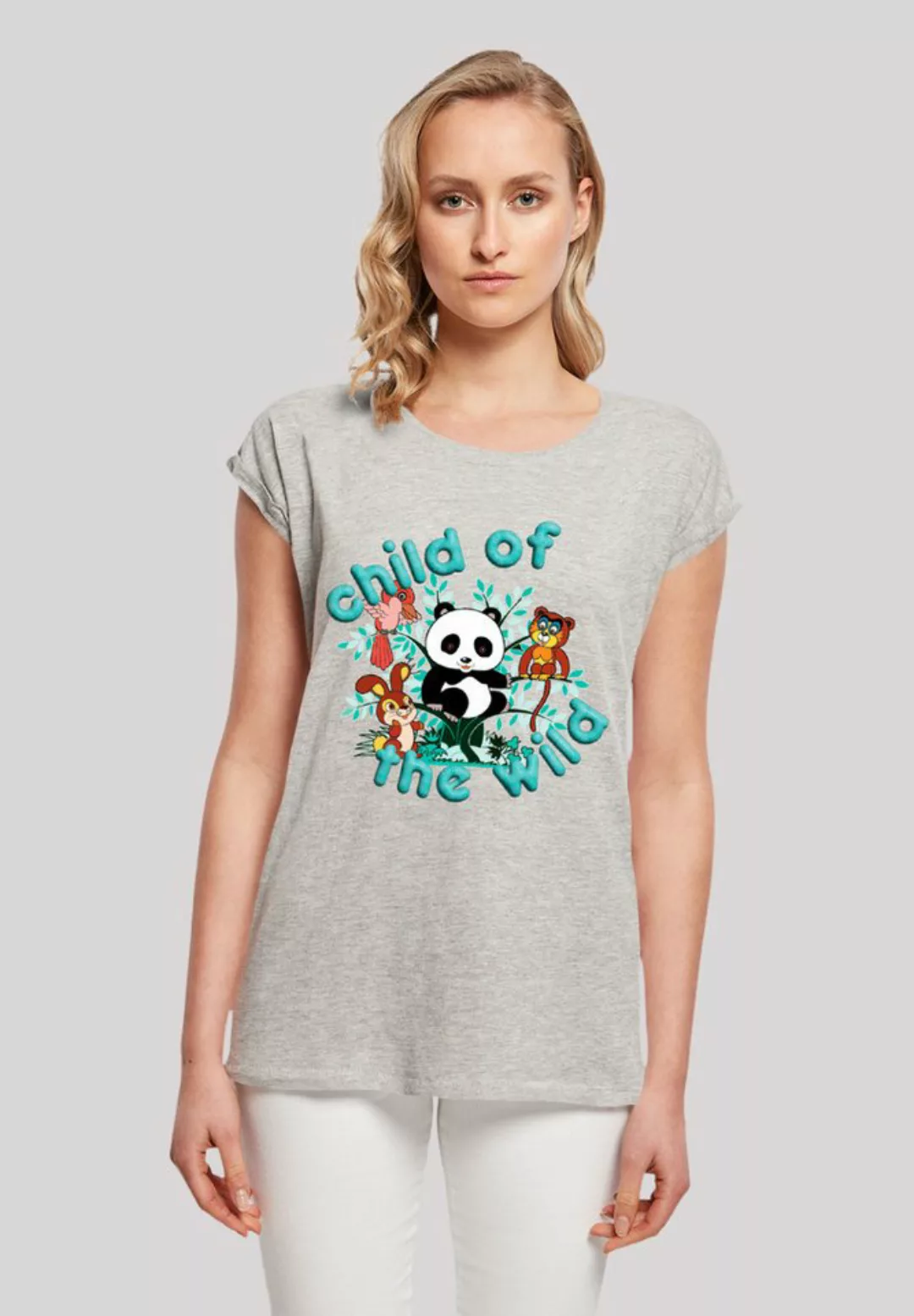 F4NT4STIC T-Shirt "Heroes of Childhood Tao Tao Child Of The Wild", Retro, H günstig online kaufen