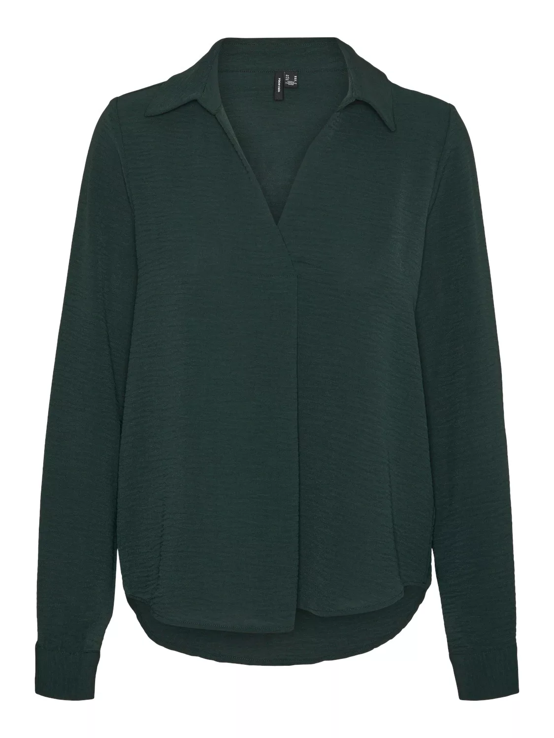 Vero Moda Blusenshirt "VMALVA L/S COLLAR TOP WVN GA" günstig online kaufen