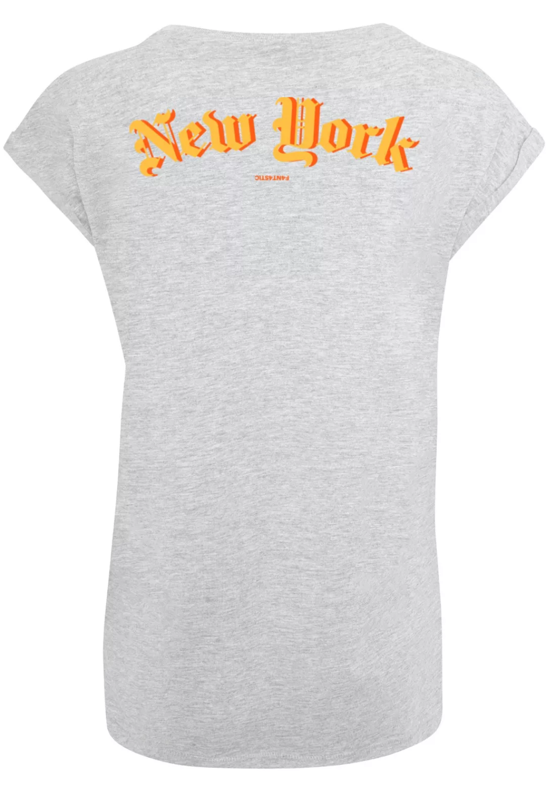 F4NT4STIC T-Shirt "New York Orange SHORT SLEEVE TEE", Print günstig online kaufen
