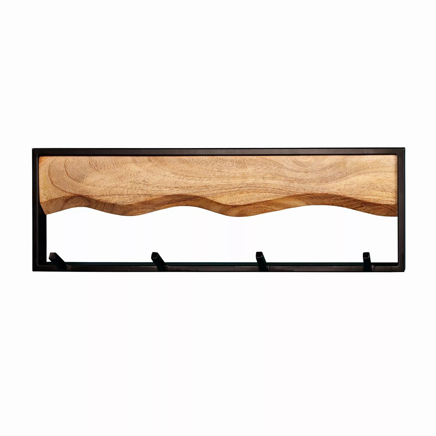 riess-ambiente Wandgarderobe AMAZONAS 60cm natur / günstig online kaufen