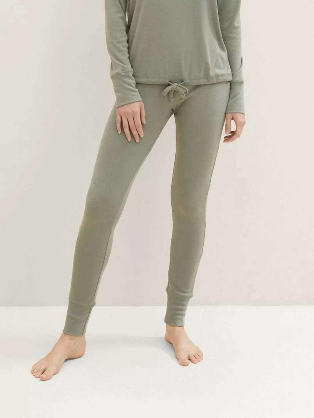 TOM TAILOR Pyjamahose Unifarbene Leggings günstig online kaufen