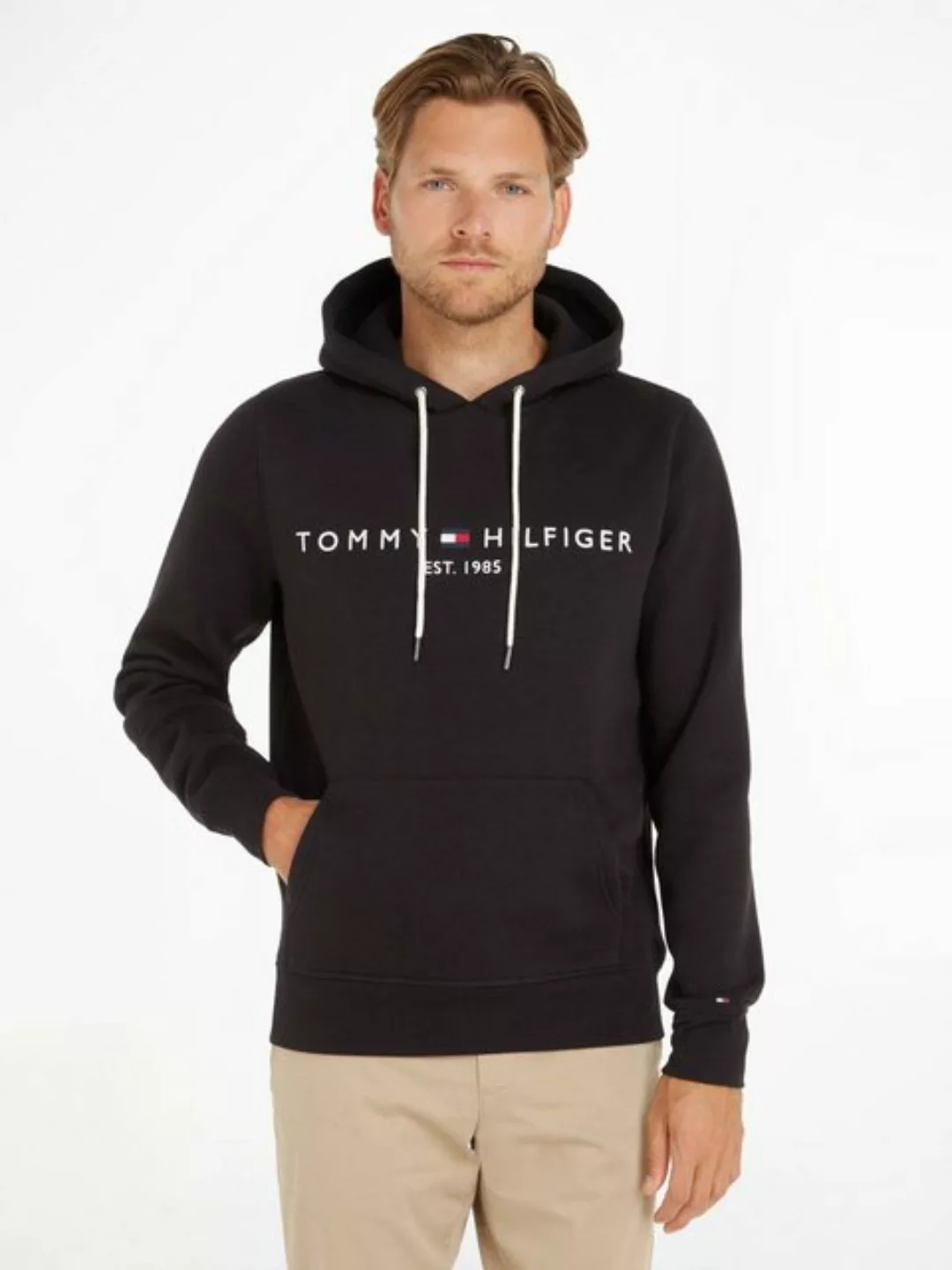 Tommy Hilfiger Kapuzensweatshirt TOMMY LOGO HOODY günstig online kaufen