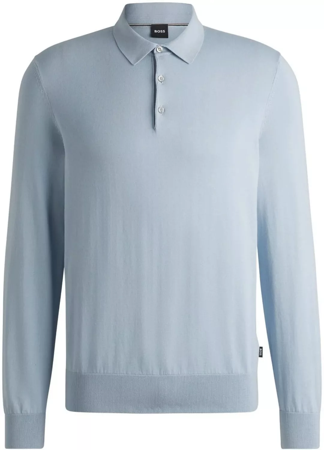 BOSS Gemello Long Sleeve Polo Hellblau - Größe 3XL günstig online kaufen