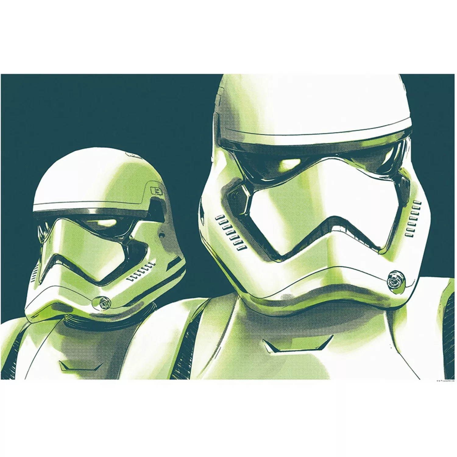 Komar Bild "Star Wars Faces Stormtrooper", Star Wars, (1 St.), Wandbild zur günstig online kaufen