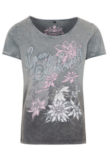 Hangowear Trachtenshirt Trachtenshirt Damen - CAROLIN - grau günstig online kaufen