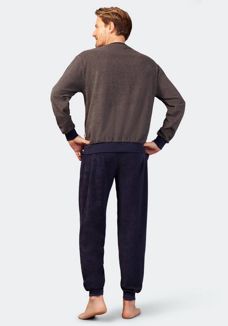 Hajo 5-Pocket-Hose Schlafanzug mit Bündchen, Frotte günstig online kaufen