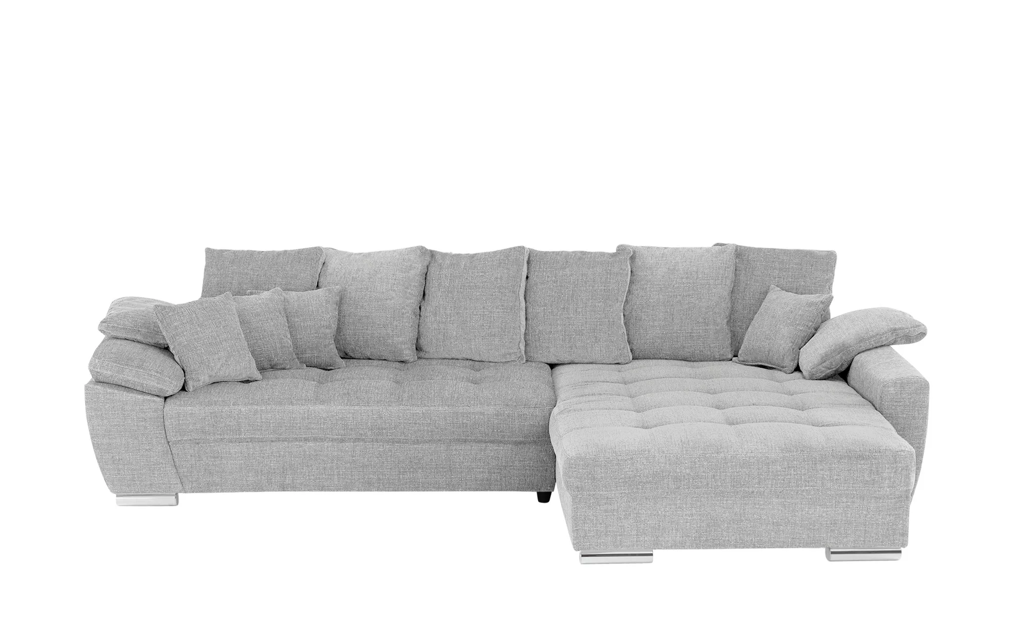 bobb Ecksofa  Farina ¦ grau ¦ Maße (cm): B: 323 H: 92 T: 222 Polstermöbel > günstig online kaufen