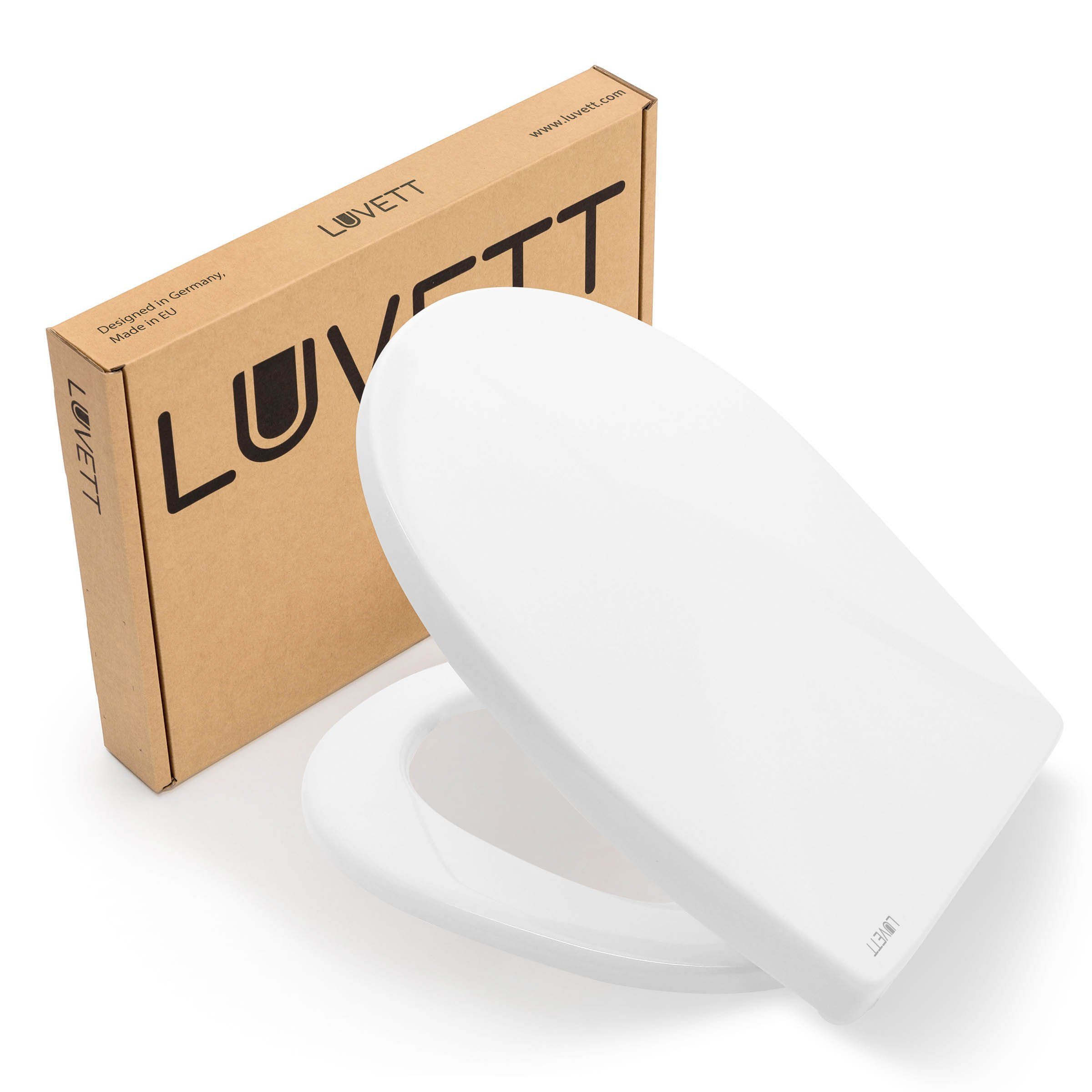 LUVETT WC-Sitz Farben C100 (Komplett-Set, Inklusive günstig online kaufen
