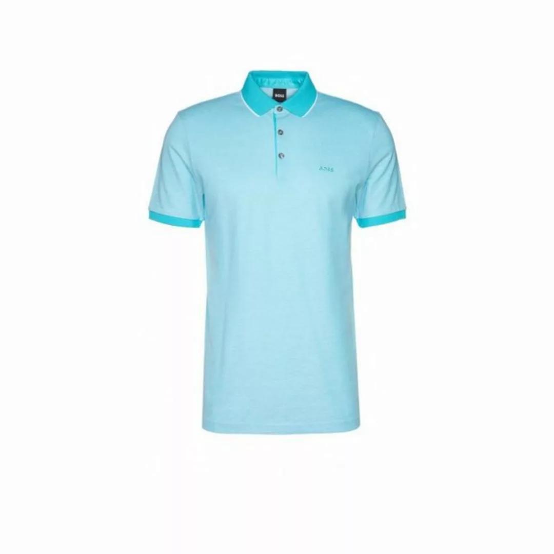 HUGO Poloshirt blau regular fit (1-tlg) günstig online kaufen