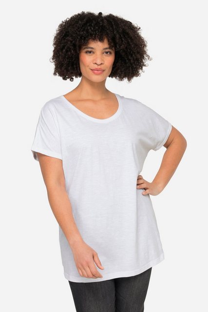 Angel of Style Rundhalsshirt T-Shirt Rundhals Halbarm günstig online kaufen