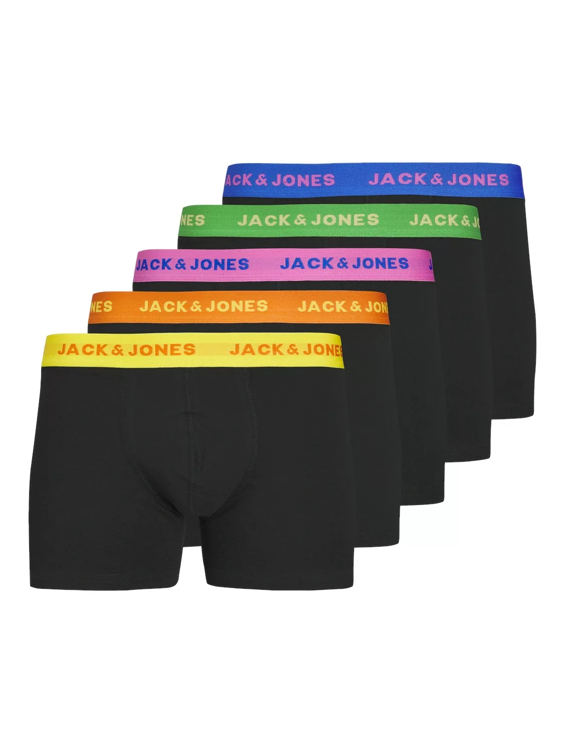 Jack & Jones Boxershorts "JACLEO SOLID TRUNKS 5 PACK", (Packung, 5 St.) günstig online kaufen