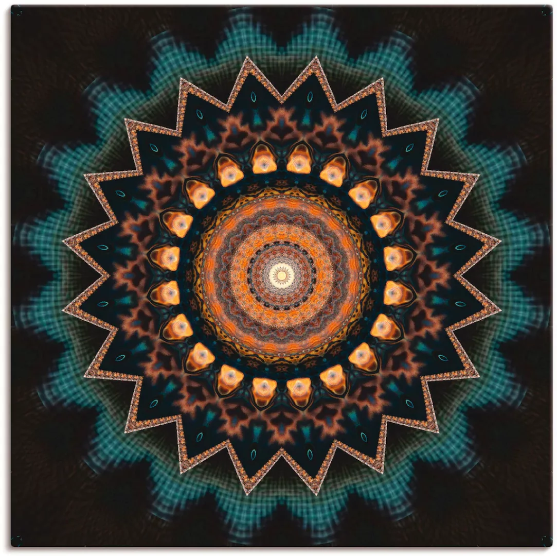 Artland Wandbild "Mandala kosmisches Bewusstsein", Muster, (1 St.) günstig online kaufen