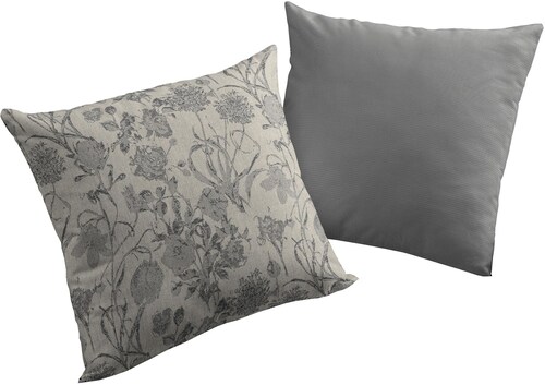 Adam Dekokissen »Flower Cuveé Light«, mit Blumenmuster, Wendekissenhülle oh günstig online kaufen