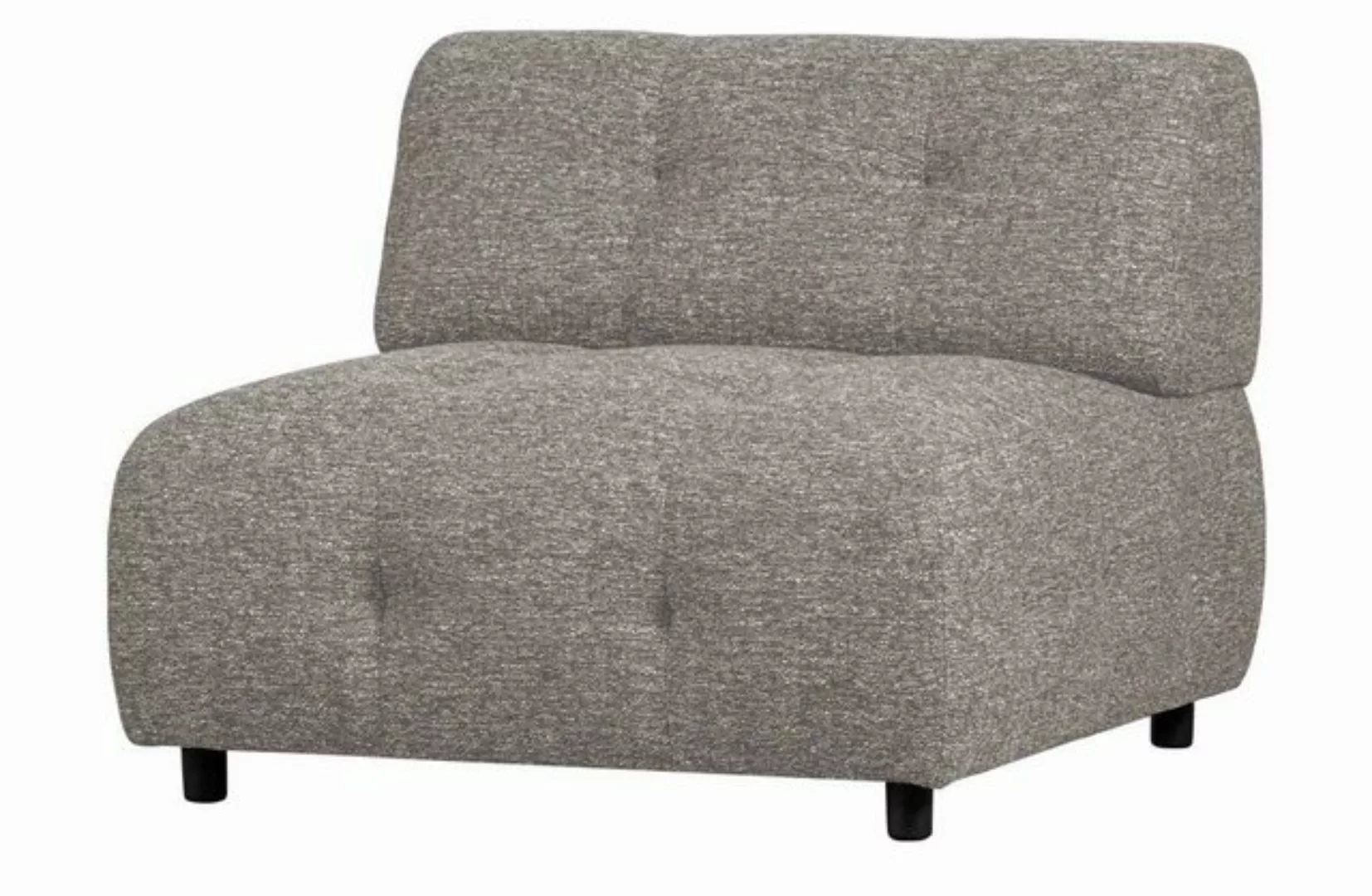 WOOOD Sofa Louis Element aus grobmaschigen Stoff günstig online kaufen