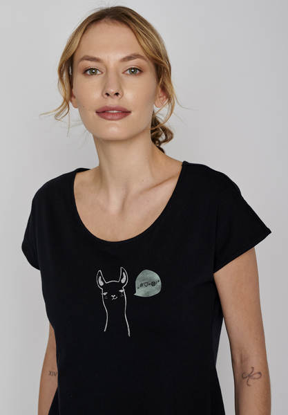 Animal Lama Sign Cool - T-shirt Für Damen günstig online kaufen