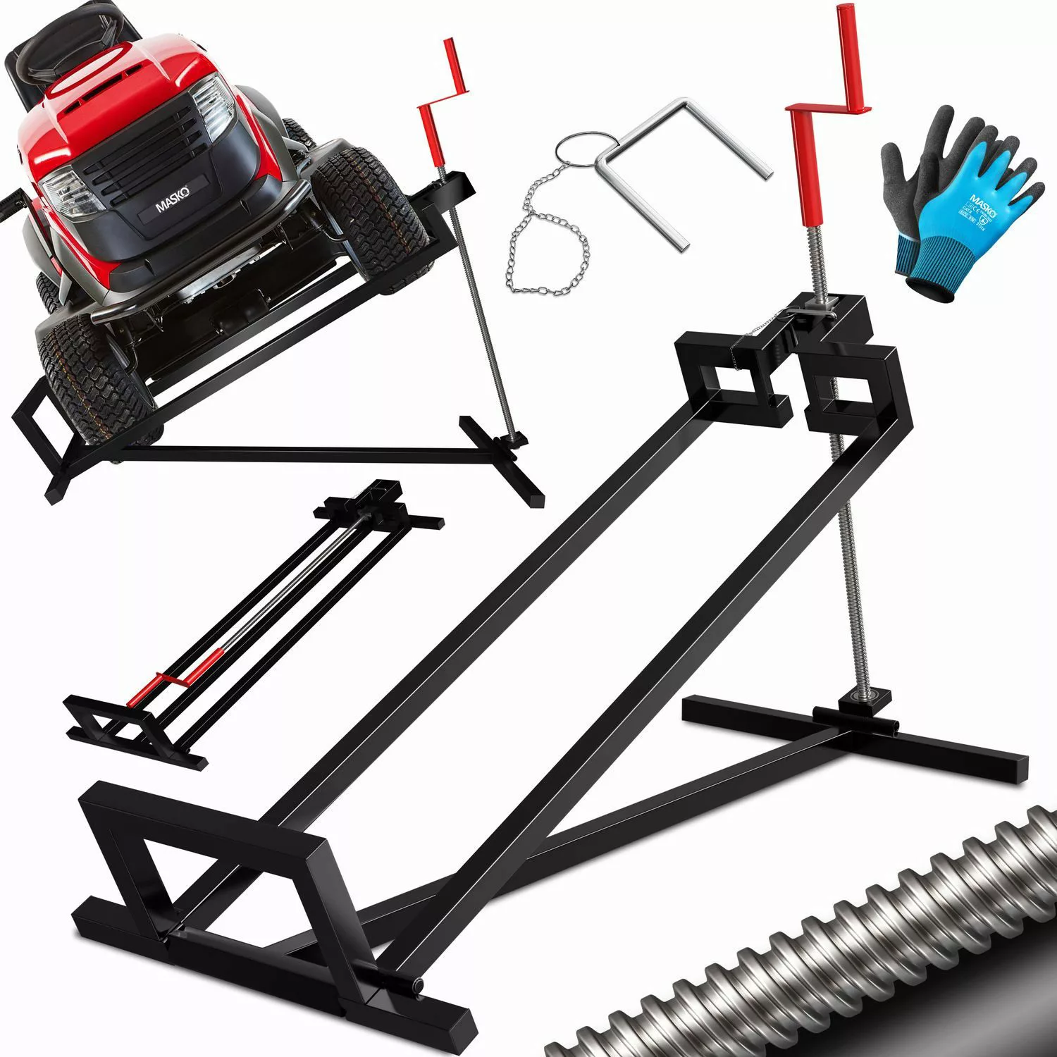 MASKO Rasentraktor, Rasentraktor Heber 400kg Aufsitzmäher günstig online kaufen