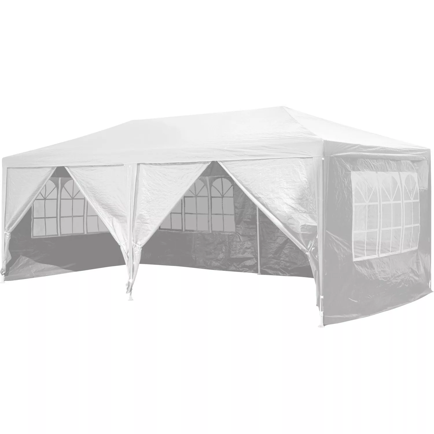 Pavillon Tavares 584 cm x 292 cm x 255 cm Weiß günstig online kaufen