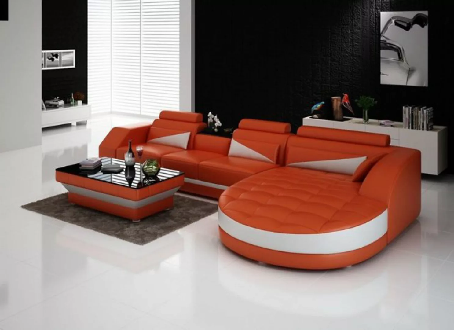 JVmoebel Ecksofa Ecksofa L-Form Wohnlandschaft Designer Sofa Couch Polster günstig online kaufen