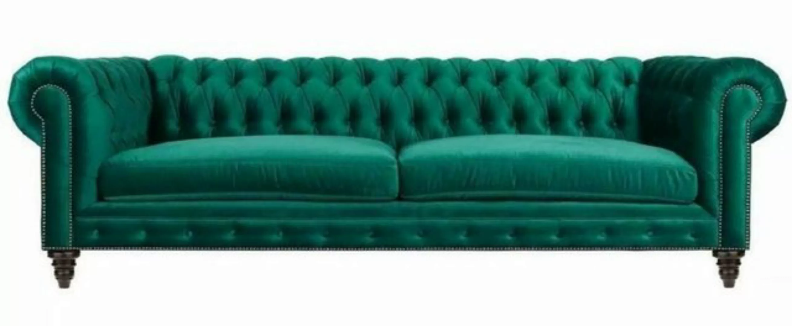 JVmoebel Sofa Blau Chesterfield Dreisitzer Modern Design Couch, Made in Eur günstig online kaufen