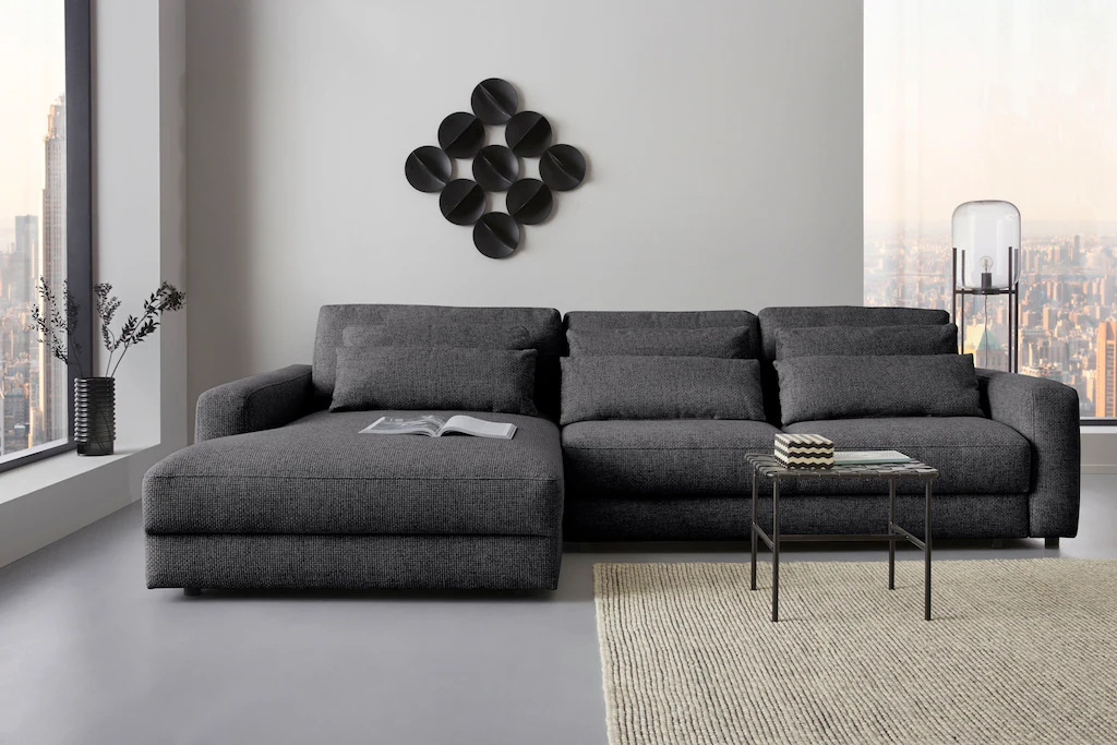 Places of Style Ecksofa "Bloomfield, L-Form", wahlweise mit Bettfunktion un günstig online kaufen