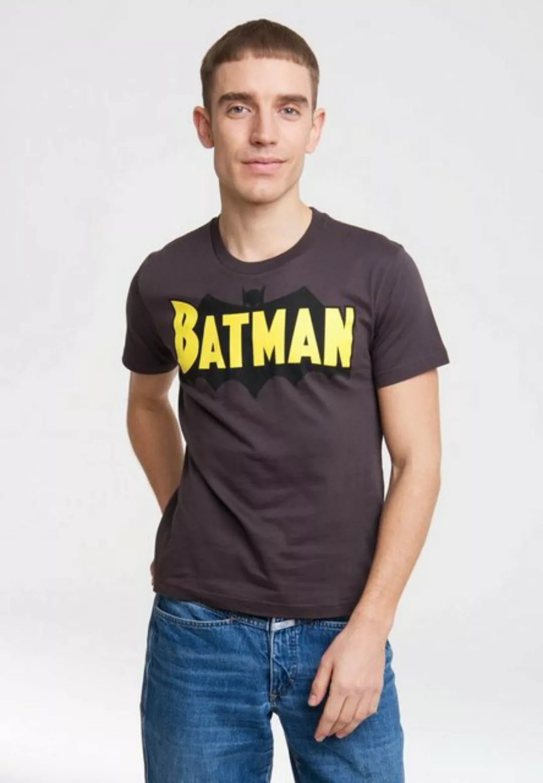 LOGOSHIRT T-Shirt BATMAN - WINGS mit coolem Superhelden-Logo günstig online kaufen