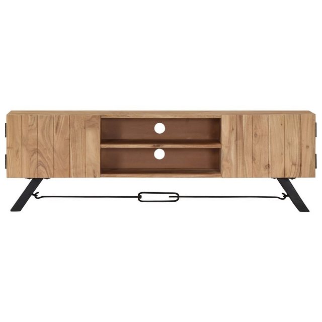 vidaXL TV-Schrank TV-Schrank 140 x 30 x 45 cm Massivholz Akazie Lowboard günstig online kaufen