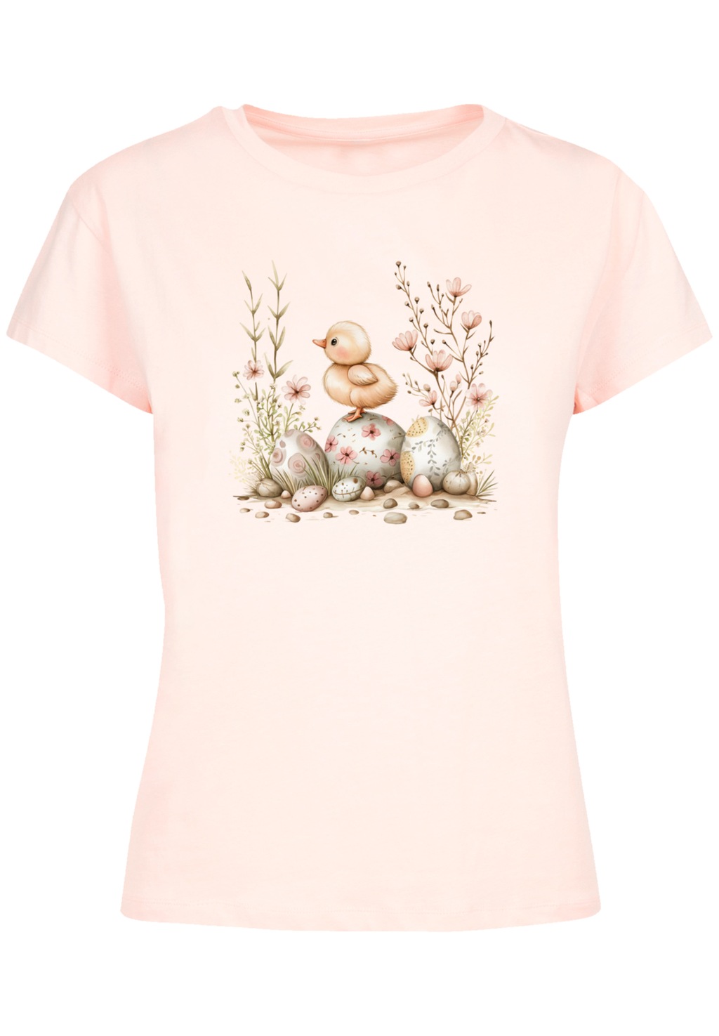 F4NT4STIC T-Shirt "Ostern Küken Ei Blumen", Premium Qualität günstig online kaufen