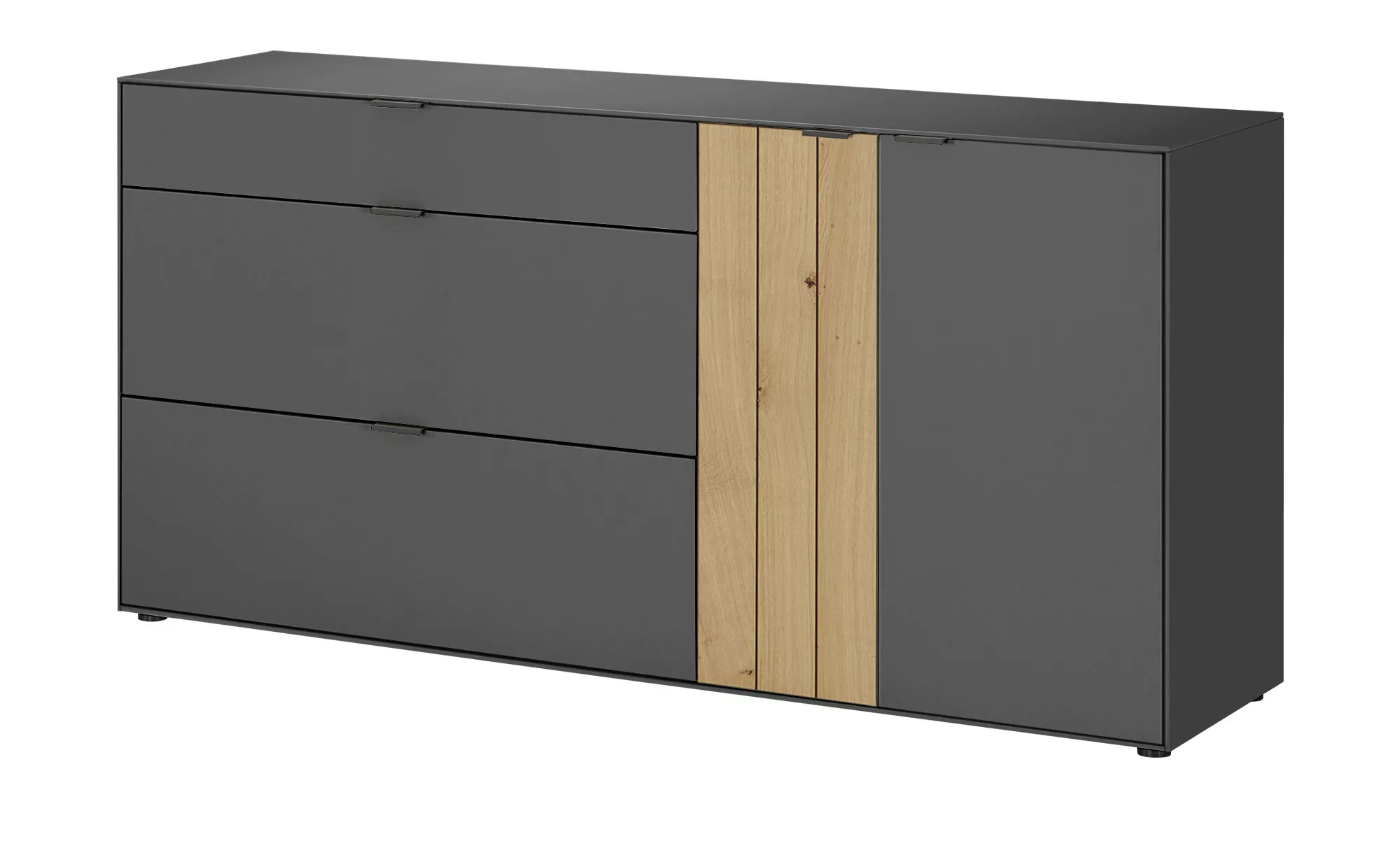 Jette Home Sideboard  Como ¦ grau ¦ Maße (cm): B: 182 H: 88 T: 46.0 Kommode günstig online kaufen