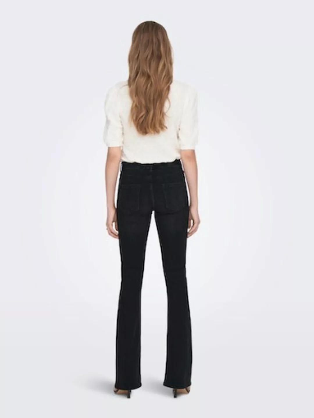 ONLY Bootcut-Jeans "ONLBLUSH MID FLARED DNM TAI1099 NOOS" günstig online kaufen