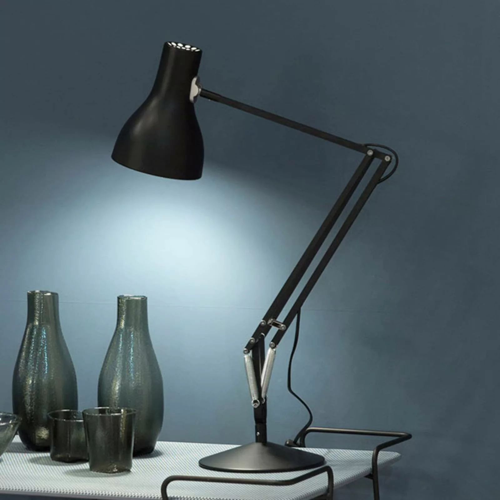 Anglepoise Type 75 Tischlampe samtschwarz günstig online kaufen