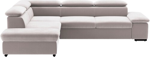 sit&more Ecksofa Alcudia L-Form, wahlweise mit Bettfunktion günstig online kaufen