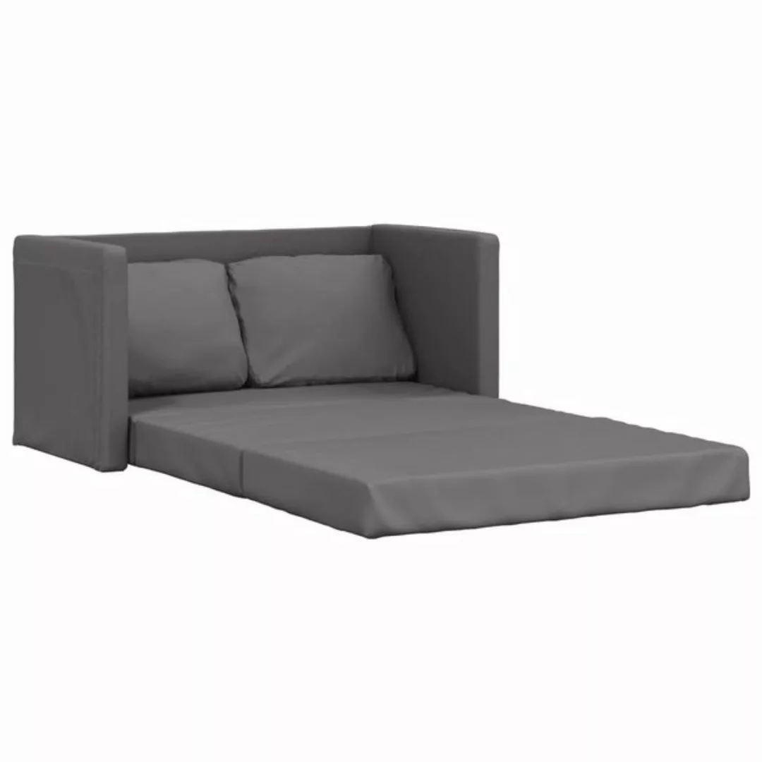 vidaXL Sofa Bodensofa Sofa mit Schlaffunktion, Kunstleder günstig online kaufen