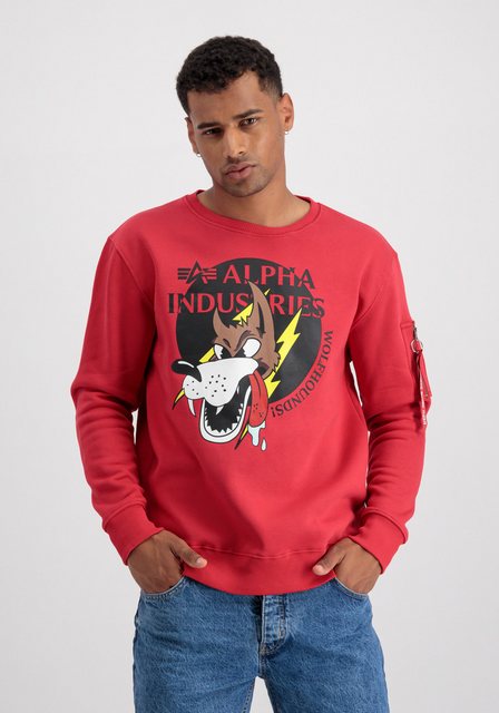 Alpha Industries Sweater Alpha Industries Men - Sweatshirts Wolfhounds Swea günstig online kaufen